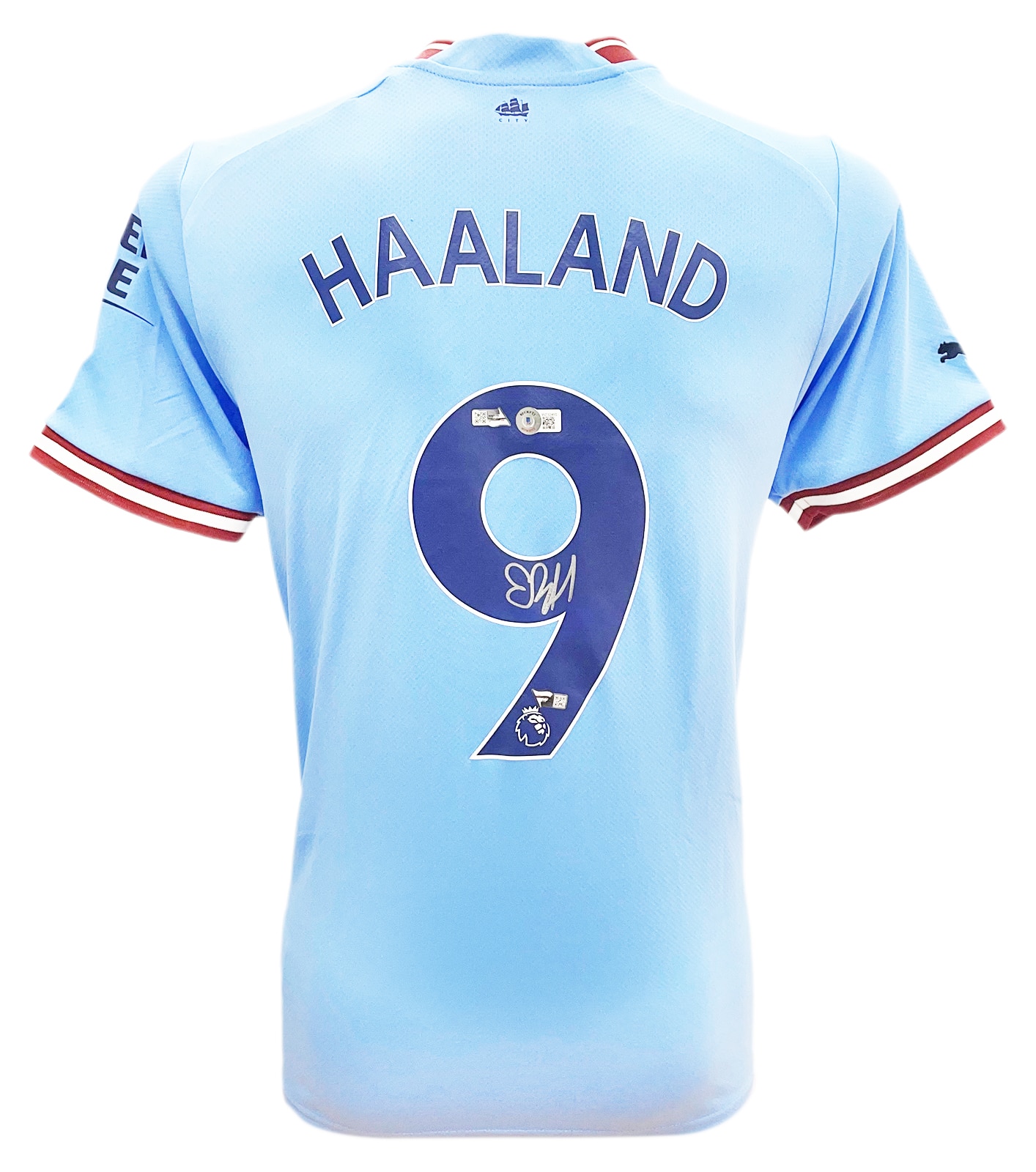 Signed Erling Haaland Shirt - Manchester City Jersey 2023