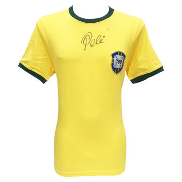 Signed Pele Shirt - World Cup Winner 1970 Jersey