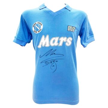 Signed Diego Maradona Shirt - Napoli Icon - Rare Jersey