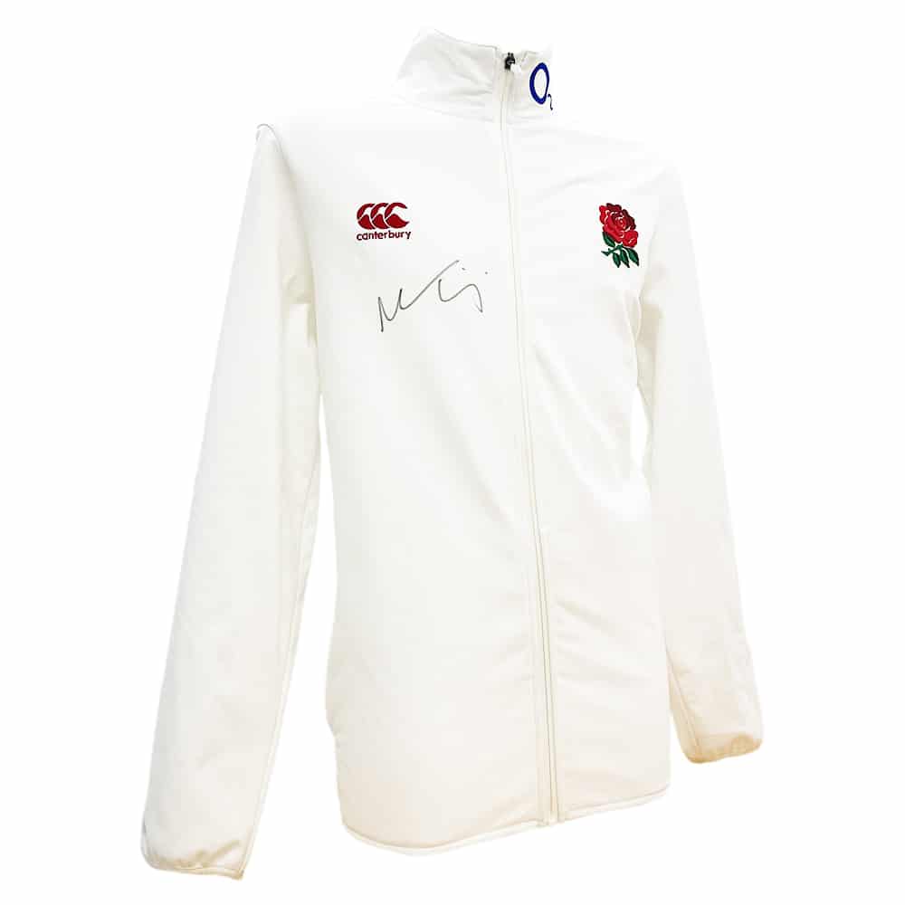 Signed Maro Itoje Anthem Jacket - England Rugby Icon