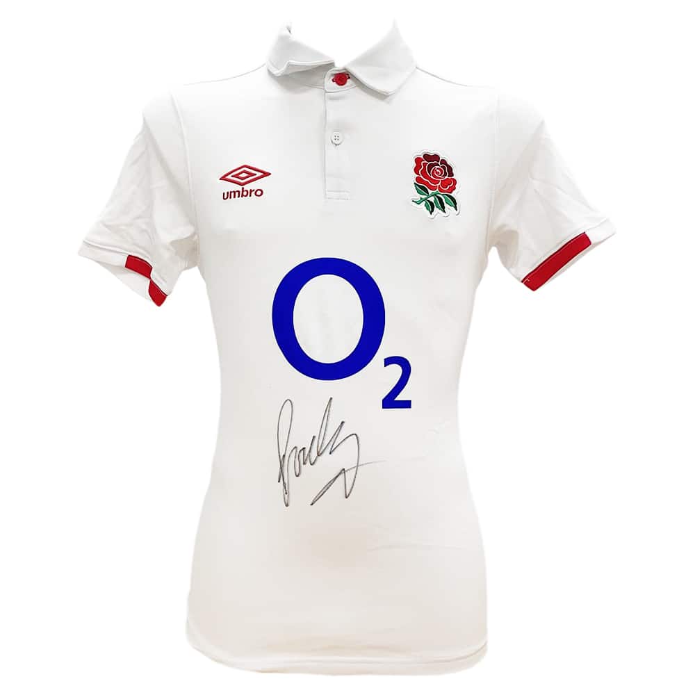 Signed Alex Goode Jersey - England Rugby Icon Shirt