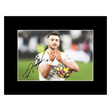 Signed Jack Harrison Photo Display - 16x12 Leeds United Icon