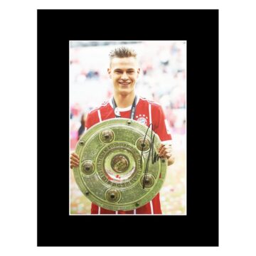 Signed Joshua Kimmich Photo Display - 16x12 Bundesliga Winner 2017