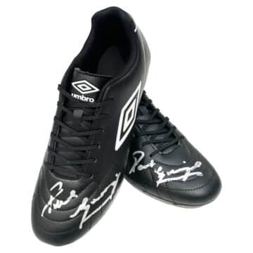 Signed Paul Gascoigne Boots - Euro 1996 Icon Autograph