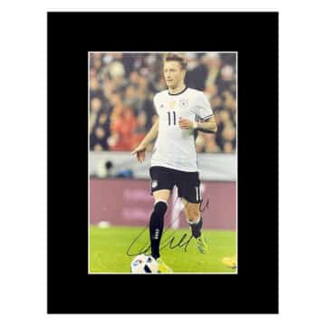 Signed Marco Reus Photo Display - 16x12 Germany Icon