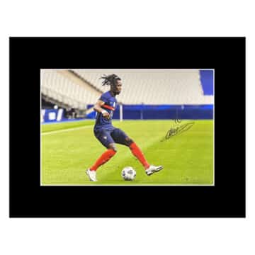 Signed Eduardo Camavinga Photo Display - 16x12 France Icon