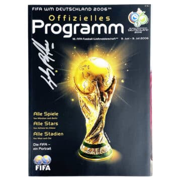 Signed Gianluigi Buffon Programme - World Cup Winner 2006