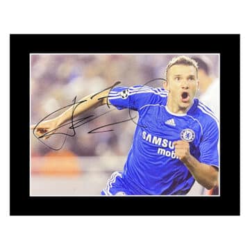 Signed Andriy Shevchenko Photo Display - 12x10 Chelsea Icon