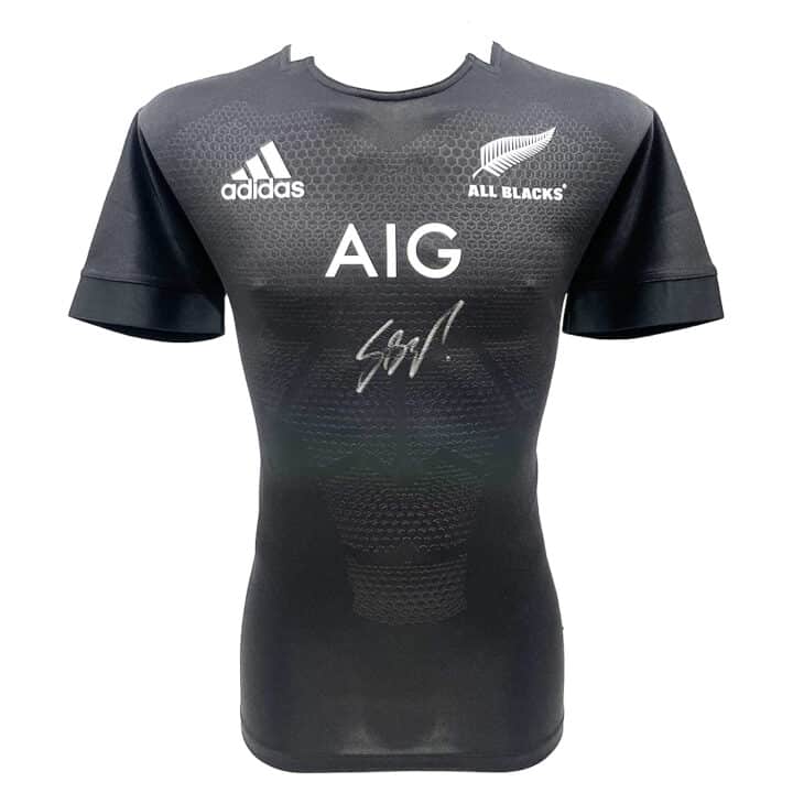 Signed Sonny Bill Williams Shirt - All Blacks Icon Jersey