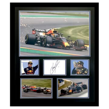 Signed Sergio Perez Photo Display Framed - Formula 1 Icon