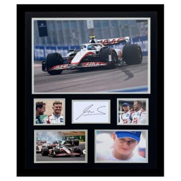 Signed Mick Schumacher Photo Display Framed - Formula 1 Icon