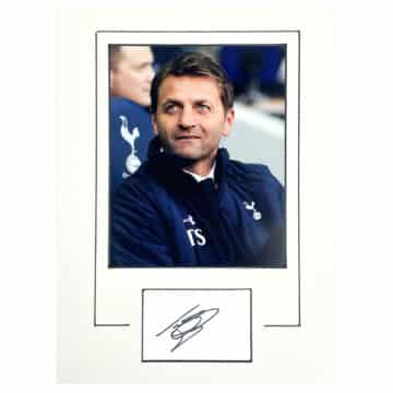 Signed Tim Sherwood Photo Display - 16x12 Spurs Icon