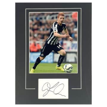 Signed Jack Colback Photo Display - 16x12 Newcastle United Icon