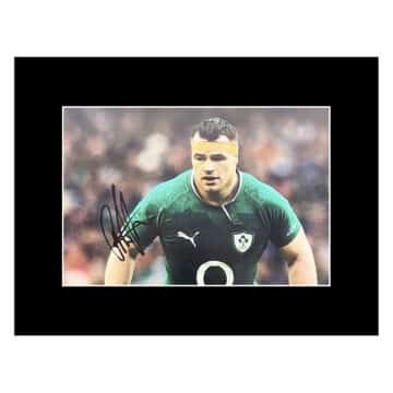 Signed Cian Healy Photo Display - 16x12 Ireland Rugby Icon Autograph