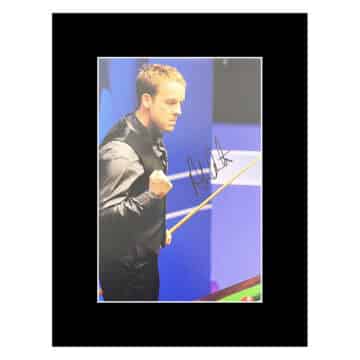 Signed Ali Carter Photo Display - 16x12 Snooker Icon Autograph