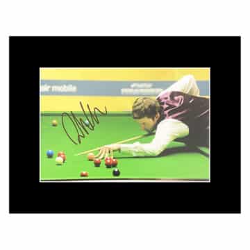 Signed Ricky Walden Photo Display - 16x12 Snooker Icon Autograph