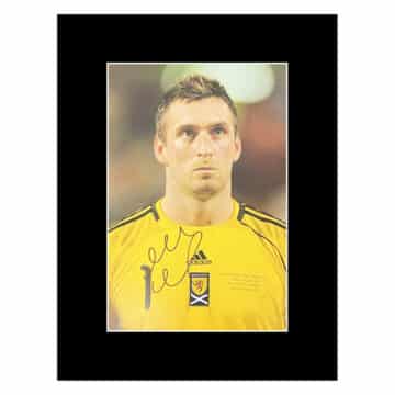 Signed Allan McGregor Photo Display - 16x12 Scotland Icon