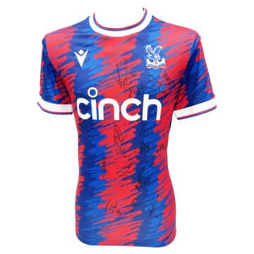 Signed Crystal Palace Shirt - Premier League 2023 Jersey