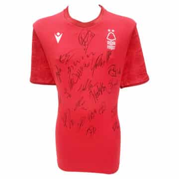 Signed Nottingham Forest Jersey - Premier League 2023 Shirt