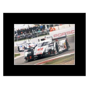 Signed Andre Lotterer Photo Display - 16x12 Endurance Racing Icon