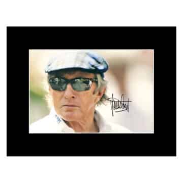 Signed Jackie Stewart Photo Display -16x12 F1 Icon