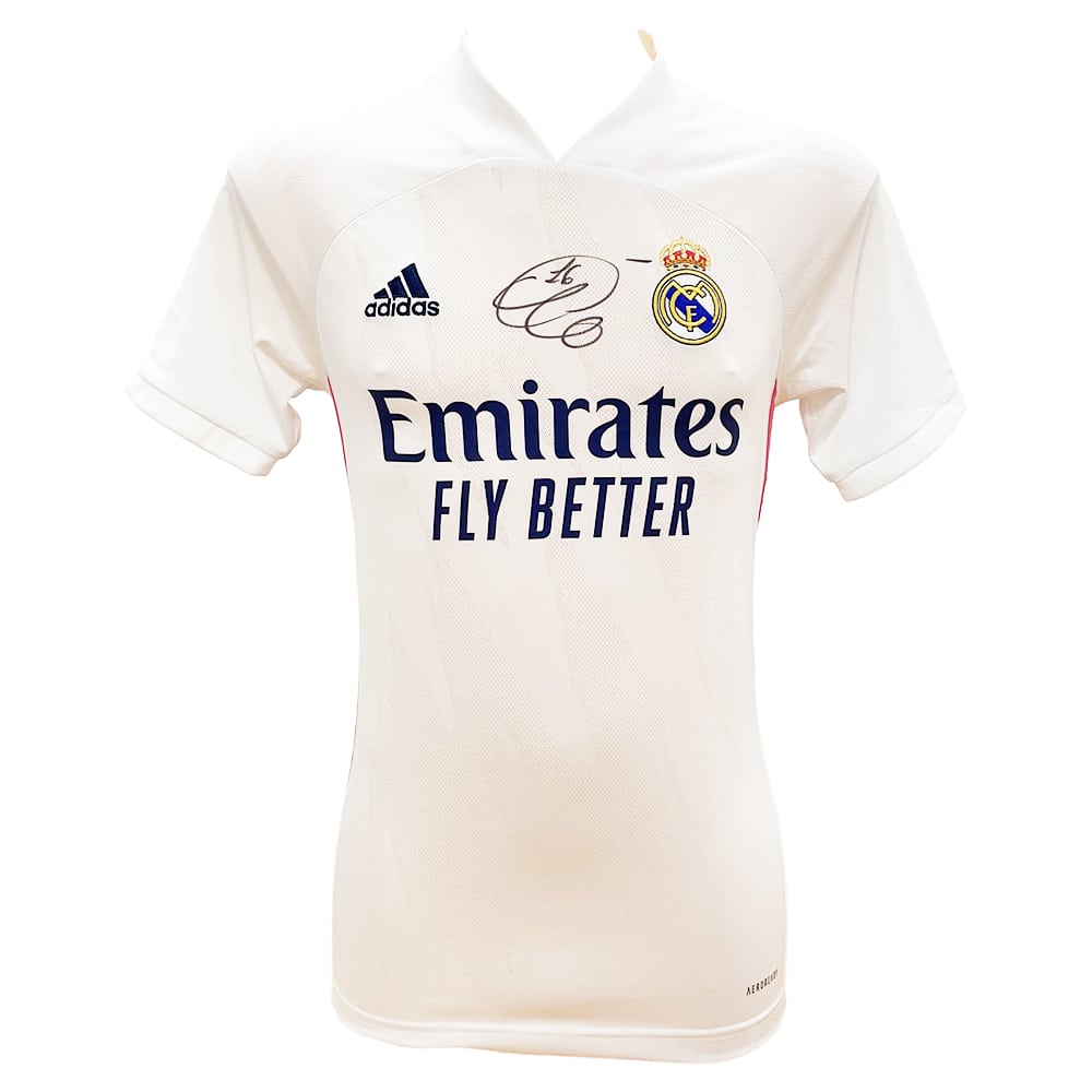 Signed Alvaro Odriozola Shirt - Real Madrid Icon Jersey