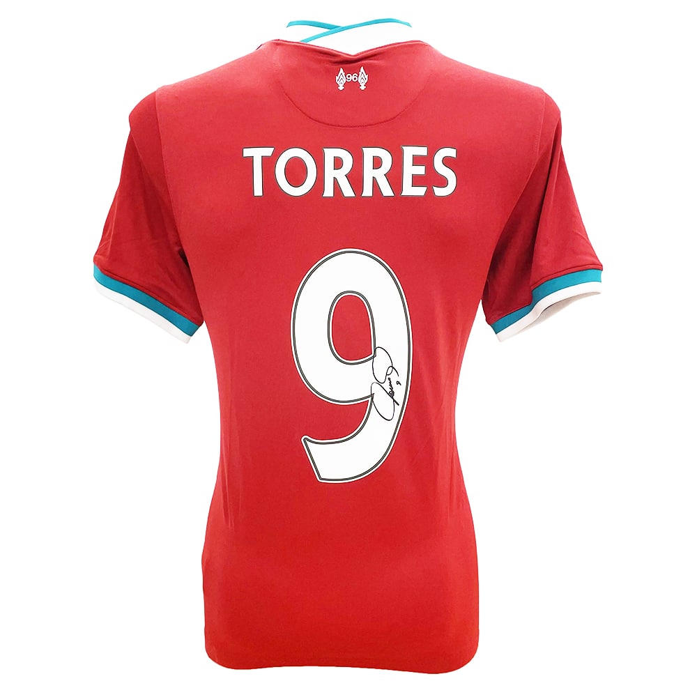 Signed Fernando Torres Jersey - Liverpool FC Icon Shirt