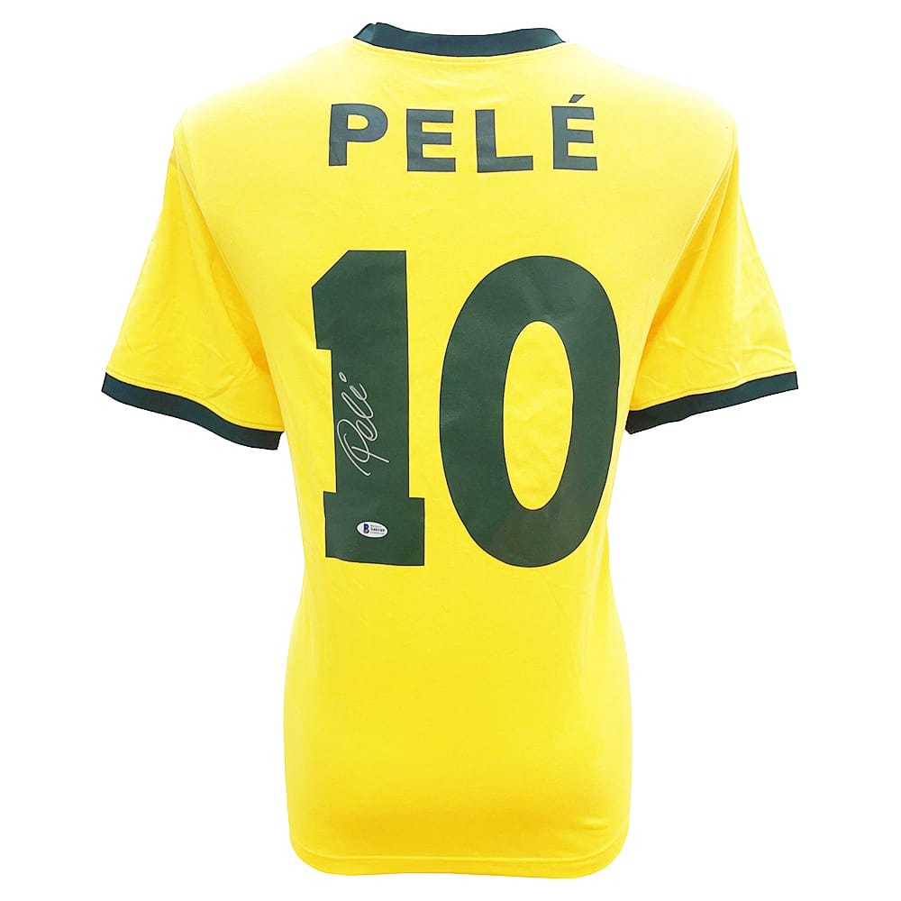 Signed Pele Shirt - World Cup Winner 1970 Autograph