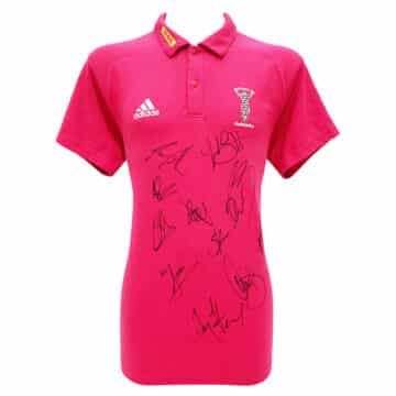 Signed Harlequins Shirt - Squad Autograph Jersey