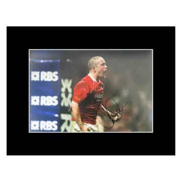 Signed Shane Williams Photo Display - 16x12 Wales Rugby Icon