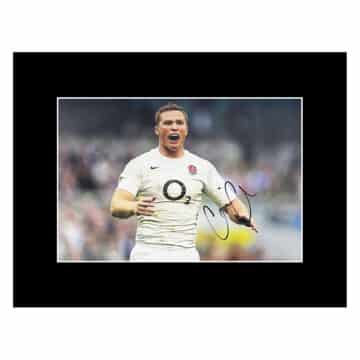 Signed Chris Ashton Photo Display - 16x12 England Rugby Icon 1