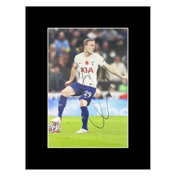 Signed Oliver Skipp Photo Display - 16x12 Tottenham Hotspur Icon