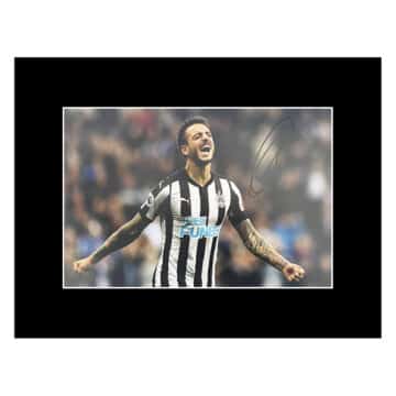 Signed Joselu Photo Display - 16x12 Newcastle United Icon 1