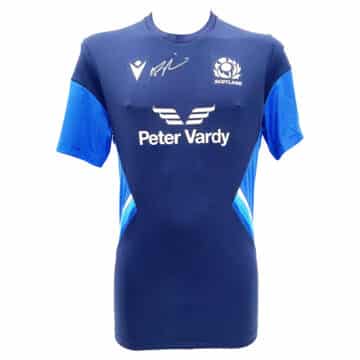 Signed Ali Price Shirt - Scotland Rugby Icon Jersey