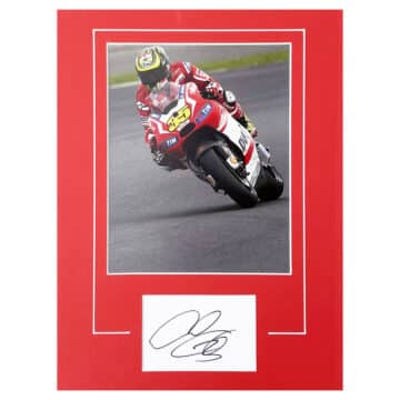 Signed Cal Crutchlow Photo Display - 16x12 Moto GP Icon Autograph