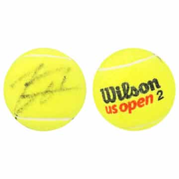 Signed Felix Auger Aliassime Tennis Ball - US Open Icon Autograph