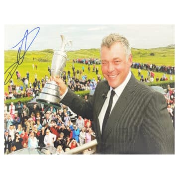 Signed Darren Clarke Poster Photo - The Open Champion 2011