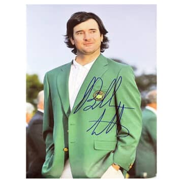 Signed Bubba Watson Poster Photo - The Masters Champion 2012