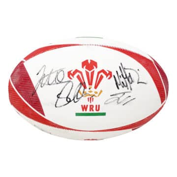 Signed Wales Rugby Ball - Six Nations 2023 Squad Autograph