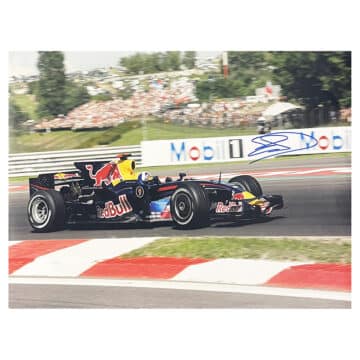 Signed David Coulthard Poster Photo - 18x12 Formula One Icon Autograph