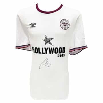 Signed Christian Norgaard Shirt - Brentford Icon Autograph