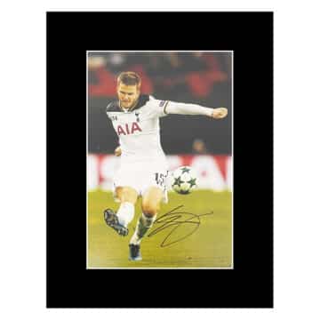 Signed Eric Dier Photo Display - 16x12 Tottenham Hotspur Icon