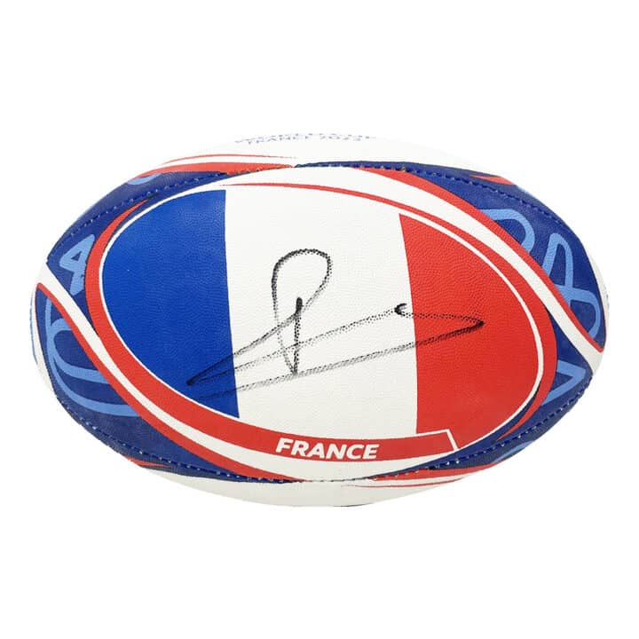 Signed Damian Penaud Rugby Ball - World Cup 2023