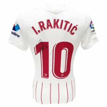 Signed Ivan Rakitic Shirt - Sevilla Icon Autograph Jersey