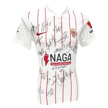 Signed Sevilla Shirt - La Liga Squad Autograph Jersey