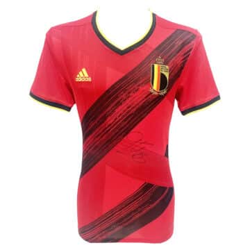 Signed Youri Tielmans Shirt - Belgium Icon Jersey