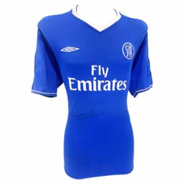 Frank Lampard Signed Shirt - Premier League Winner 2005 Jersey