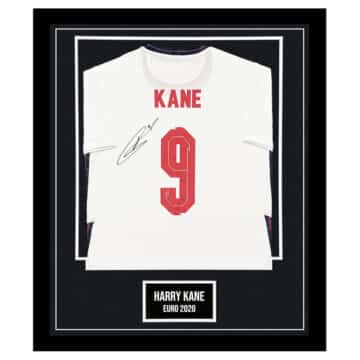 Signed Harry Kane Shirt Framed - Euro 2020 Icon Jersey