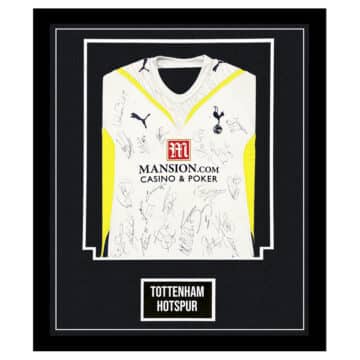 Tottenham Hotspur Signed Shirt Framed - Premier League Squad