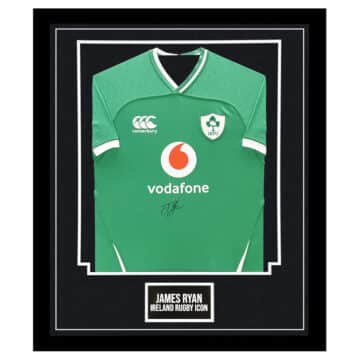 James Ryan Signed Jersey Framed - Ireland Rugby Icon Shirt